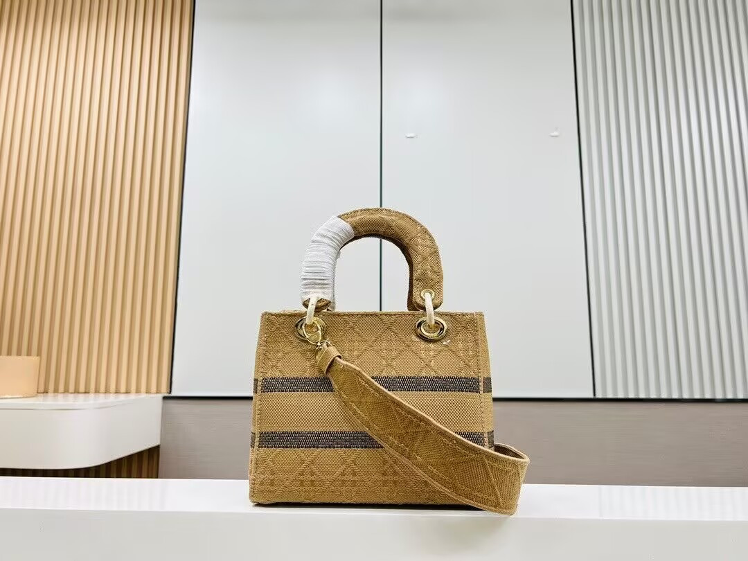 D*or medium lady d-lite bag 24x20x11cm