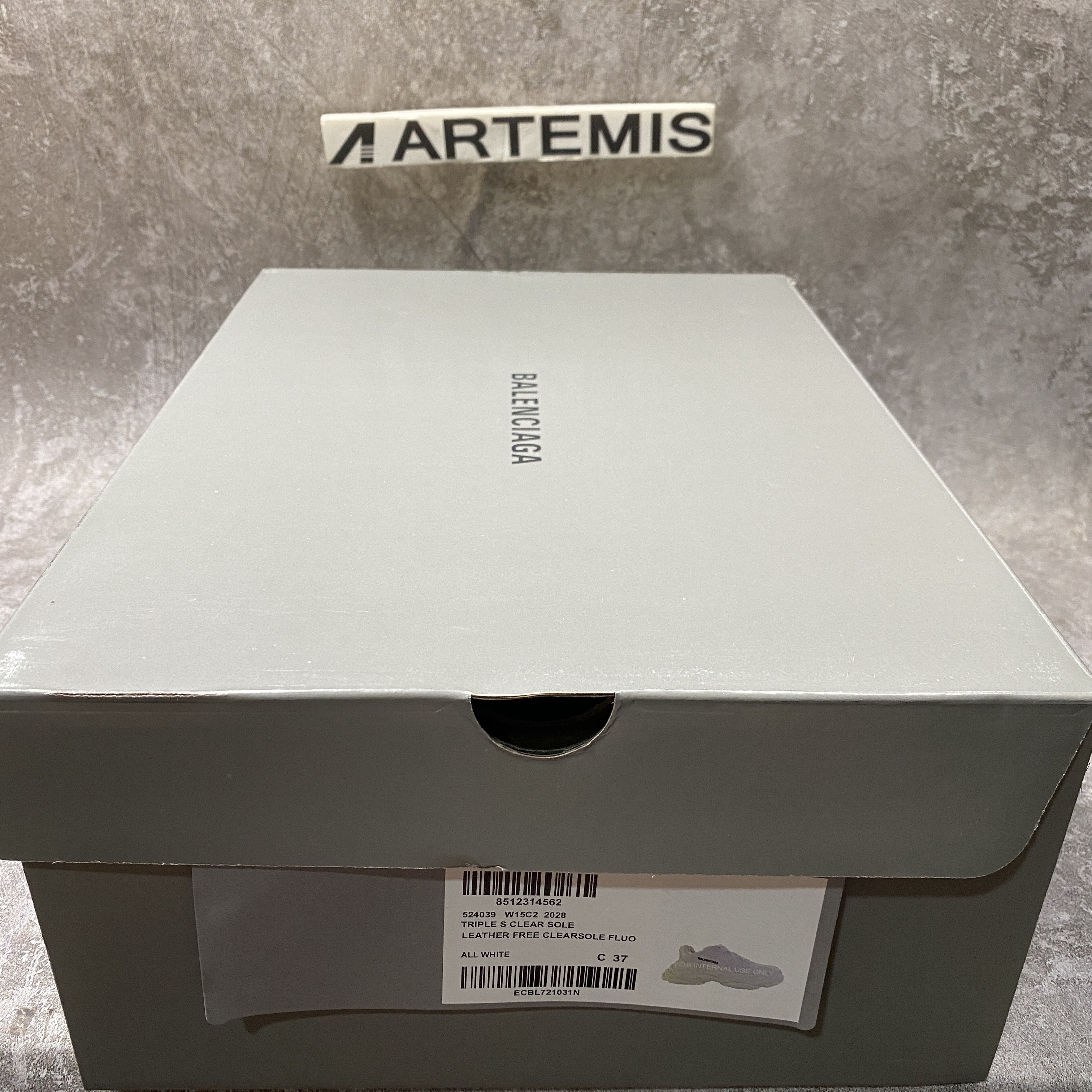 Balenciga Triple S White