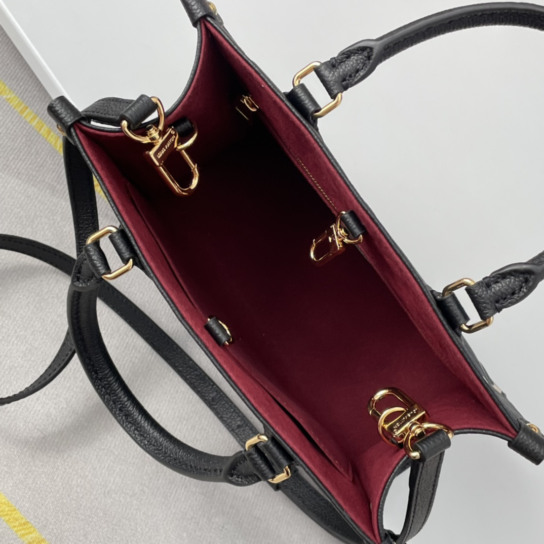 LV M45659 Onthego PM 9.8 x 7.5 x 4.5 inches