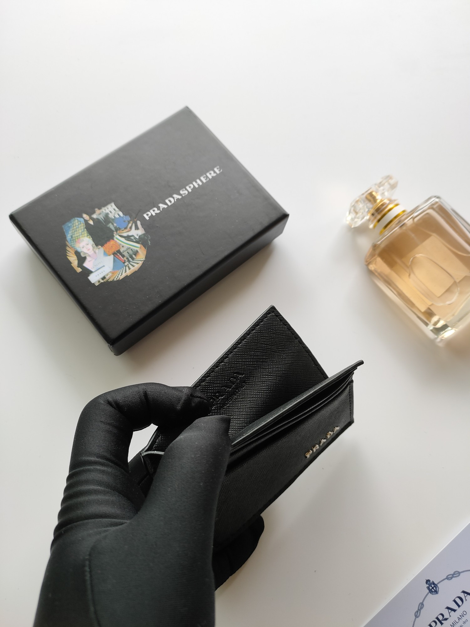 Pra*a card holder 8-10cm