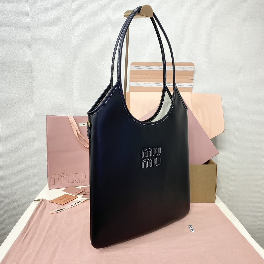 Miu Miu IVY leather bag 40x35cm
