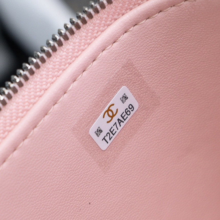 Ch*el clutch with chain 17x10x8cm