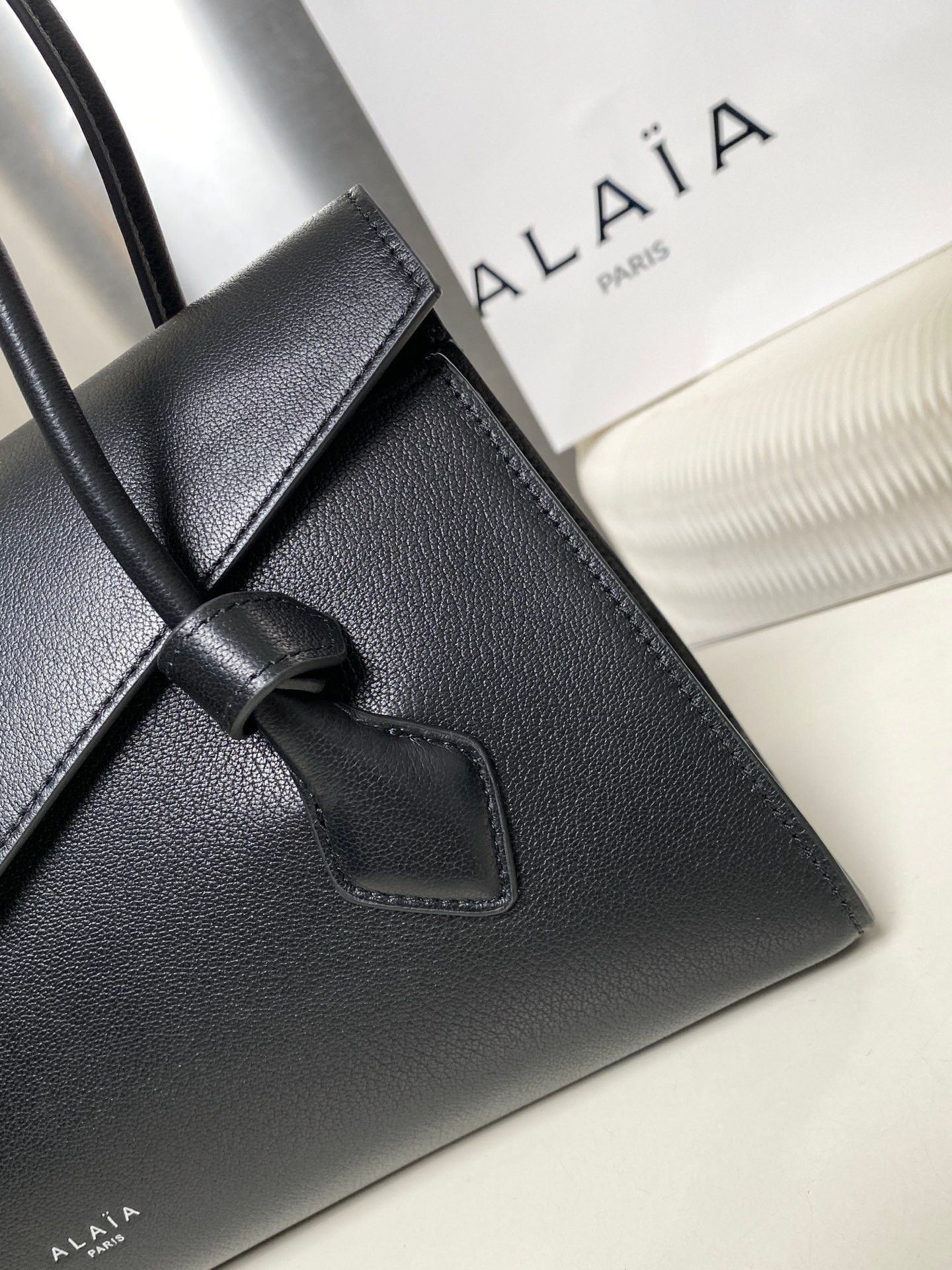 ALAÏA LE TECKE Tote Bag 32x13x15cm